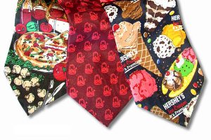 Custom Printed Logo Neckwear Neckties