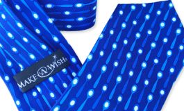 adverties neckwear make-a-wish fundraising ties